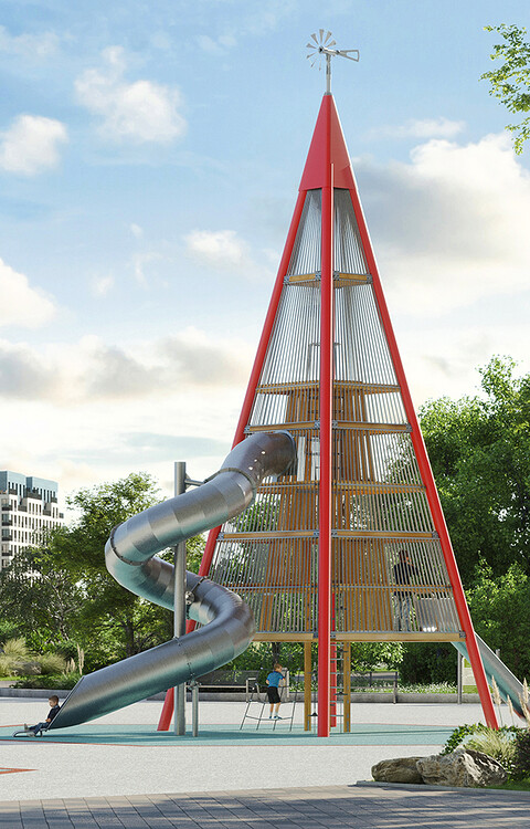 «Пирамида», игровое пространство